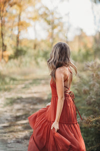 SS Women's Dress Women's Wendy Dress (venetian red tulle)