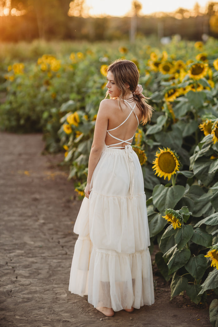 SS Women's Dress Women's Wendy Dress (antique ivory tulle)
