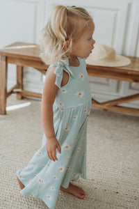 LB Girl's Romper Rita Tie Romper (daisy) FINAL SALE