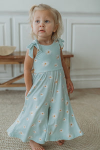 LB Girl's Romper Rita Tie Romper (daisy) FINAL SALE