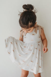 LB Girl's Dress Liza Twirl Dress (ash sun) FINAL SALE