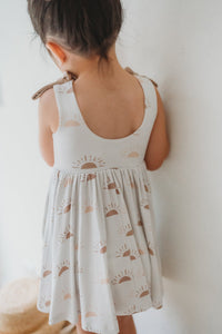 LB Girl's Dress Liza Twirl Dress (ash sun) FINAL SALE