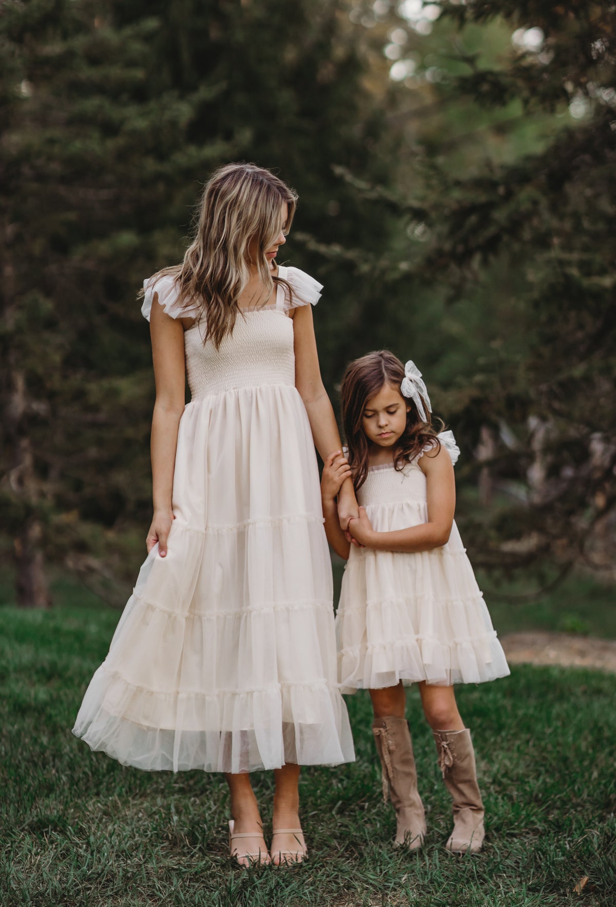 SS Women's Dress Women's Pia Dress (antique ivory tulle)