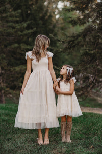 SS Women's Dress Women's Pia Dress (antique ivory tulle)