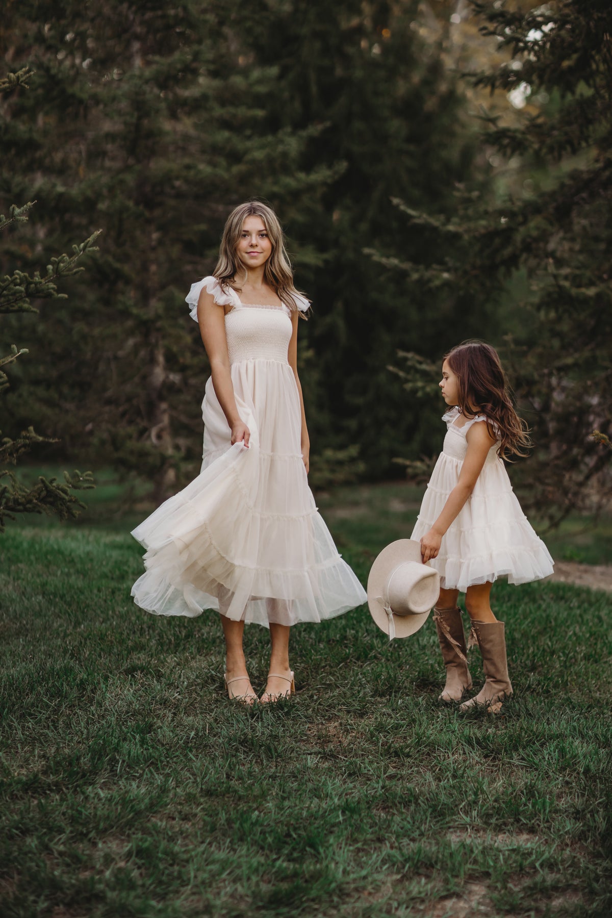 SS Women's Dress Women's Pia Dress (antique ivory tulle)