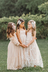 SS Girl's Dress Butterfly Dress (natural)