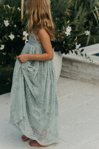 SS Girl's Dress Madeline Lace Dress (airy blue)