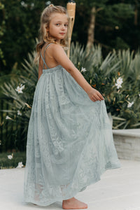 SS Girl's Dress Madeline Lace Dress (airy blue)