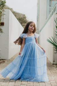 SS Girl's Dress Marabella Dress (periwinkle tulle)