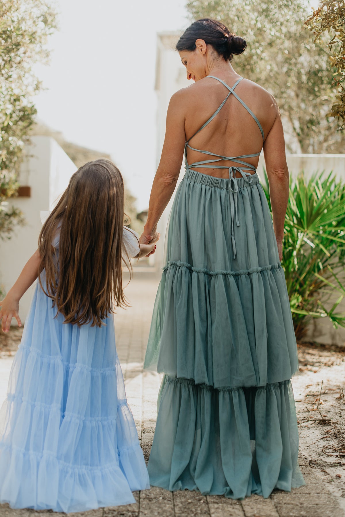 SS Girl's Dress Marabella Dress (periwinkle tulle)