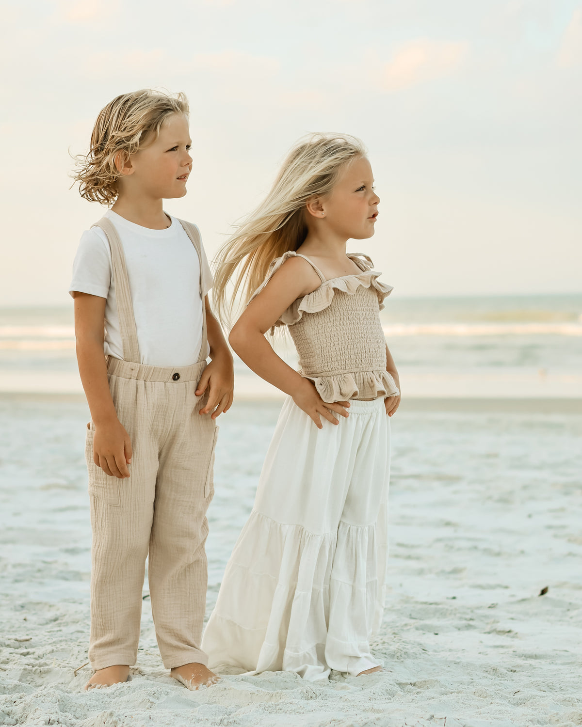 SS Boy's Bottoms Finn Pants (latte muslin)