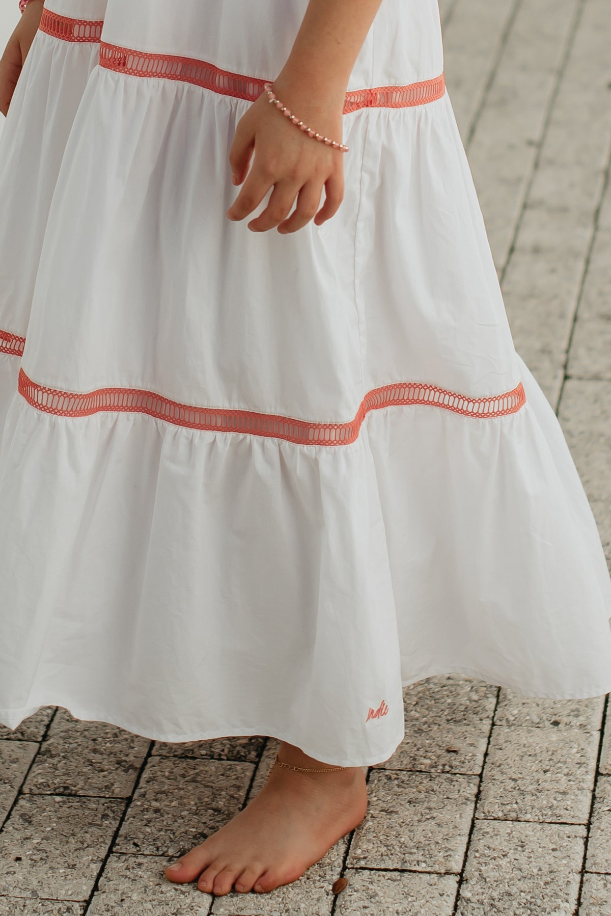LB Girl's Dress Stella Maxi (rainbow) FINAL SALE