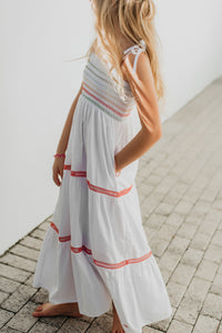 LB Girl's Dress Stella Maxi (rainbow) FINAL SALE