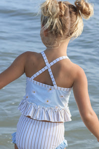 LB Girl's Swim Tankini Set (daisy) FINAL SALE