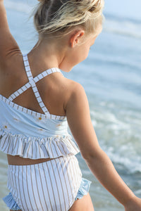 LB Girl's Swim Tankini Set (daisy) FINAL SALE