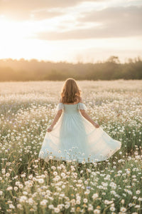 SS Girl's Dress Marabella Dress (mint tulle)