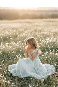 SS Girl's Dress Marabella Dress (mint tulle)