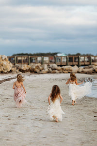 SS Girl's Dress Wendy Dress (antique ivory tulle)