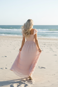 SS Women's Dress Women's Marabella Dress (soft pink chiffon)