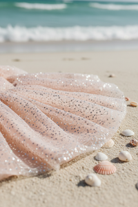 SS Girl's Dress Uma Dress (sequin pink tulle)