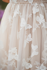 SS Girl's Dress Butterfly Dress (natural)