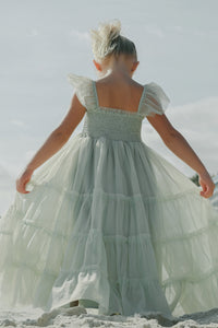SS Girl's Dress Marabella Dress (mint tulle)