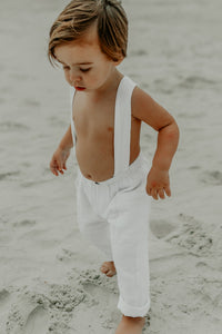 SS Boy's Bottoms Finn Pants (white muslin)