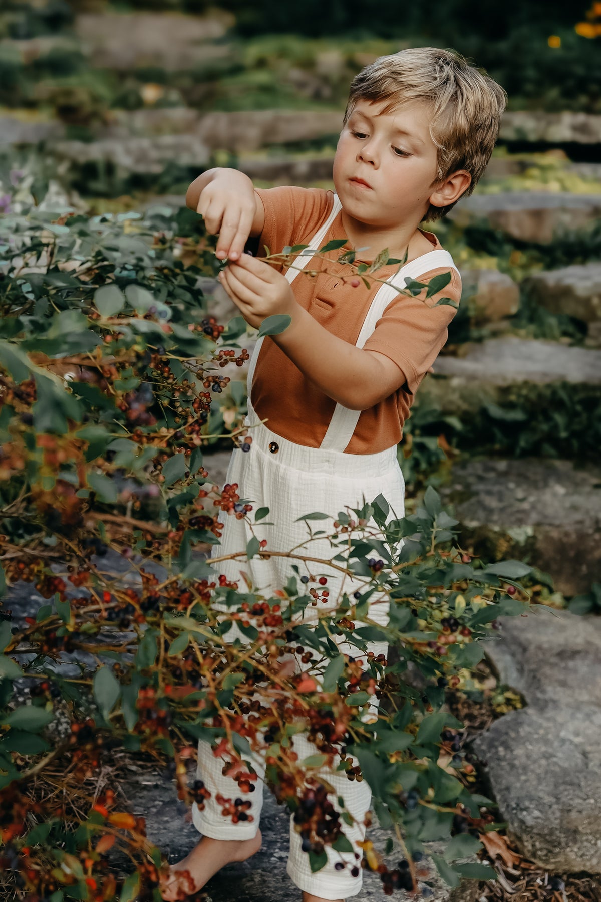 SS Boy's Bottoms Finn Pants (light ivory muslin)