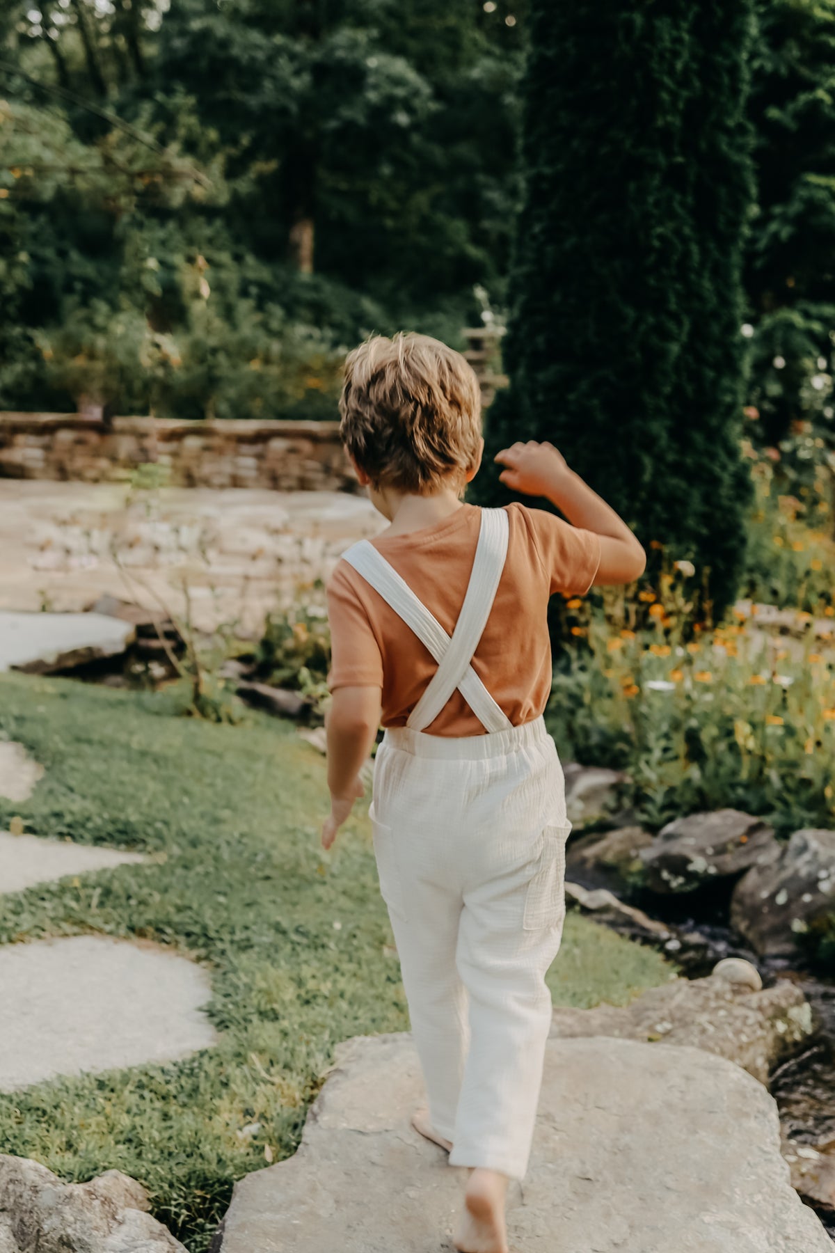 SS Boy's Bottoms Finn Pants (light ivory muslin)