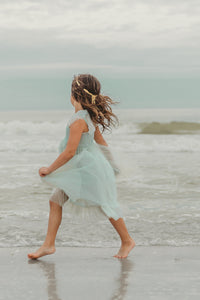 SS Girl's Dress Juliet Dress (mint tulle)
