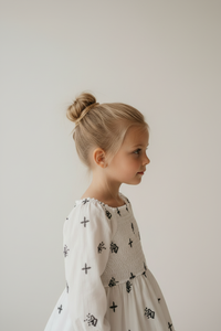 SS Girl's Dress Mira Dress (embroidered diamond)