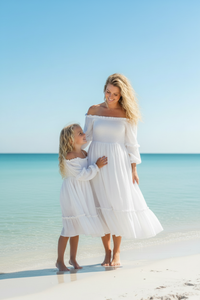 SS Girl's Dress Pippa Dress (white muslin)