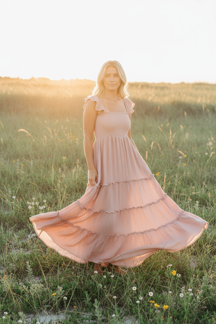 SS Women's Dress Women's Marabella Dress (peony muslin)