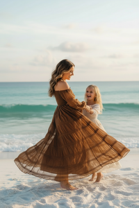 SS Women's Dress Women's Pippa Maxi (mocha chiffon)