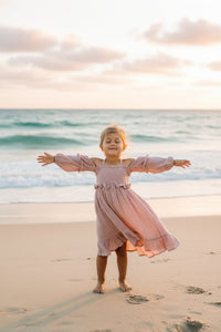 SS Girl's Dress Pippa Dress (peony muslin)