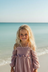 SS Girl's Dress Pippa Dress (peony muslin)