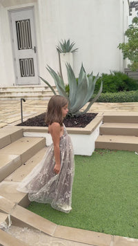 SS Girl's Dress Fiona Lace Dress (bark)