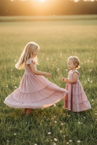 SS Girl's Dress Marabella Dress (peony muslin)