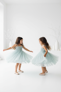 SS Girl's Dress Isa Dress (airy blue tulle)