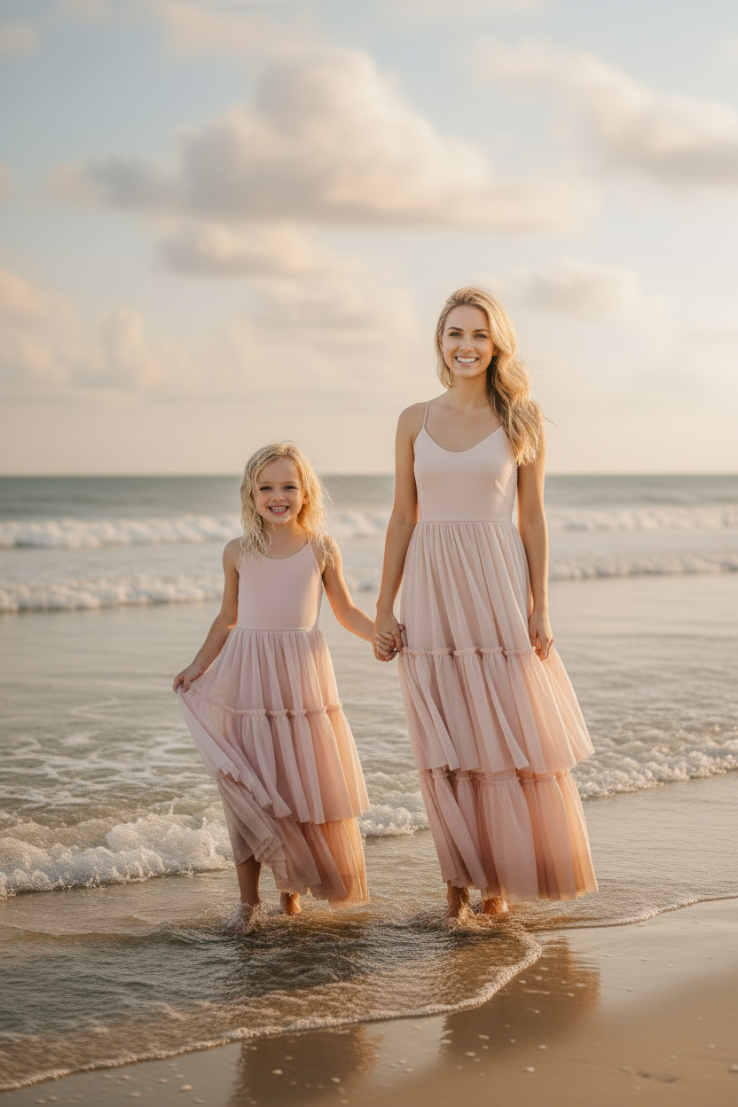SS Women's Dress Women's Wendy Dress (soft pink tulle)