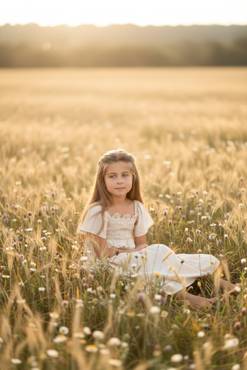 SS Girl's Dress Winnie Lace Dress (natural)