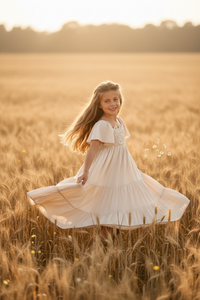 SS Girl's Dress Winnie Lace Dress (natural)