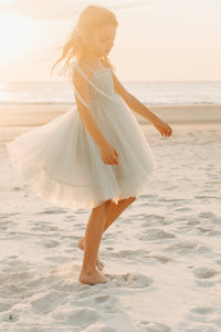 SS Girl's Dress Isa Dress (airy blue tulle)
