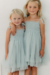SS Girl's Dress Isa Dress (airy blue tulle)