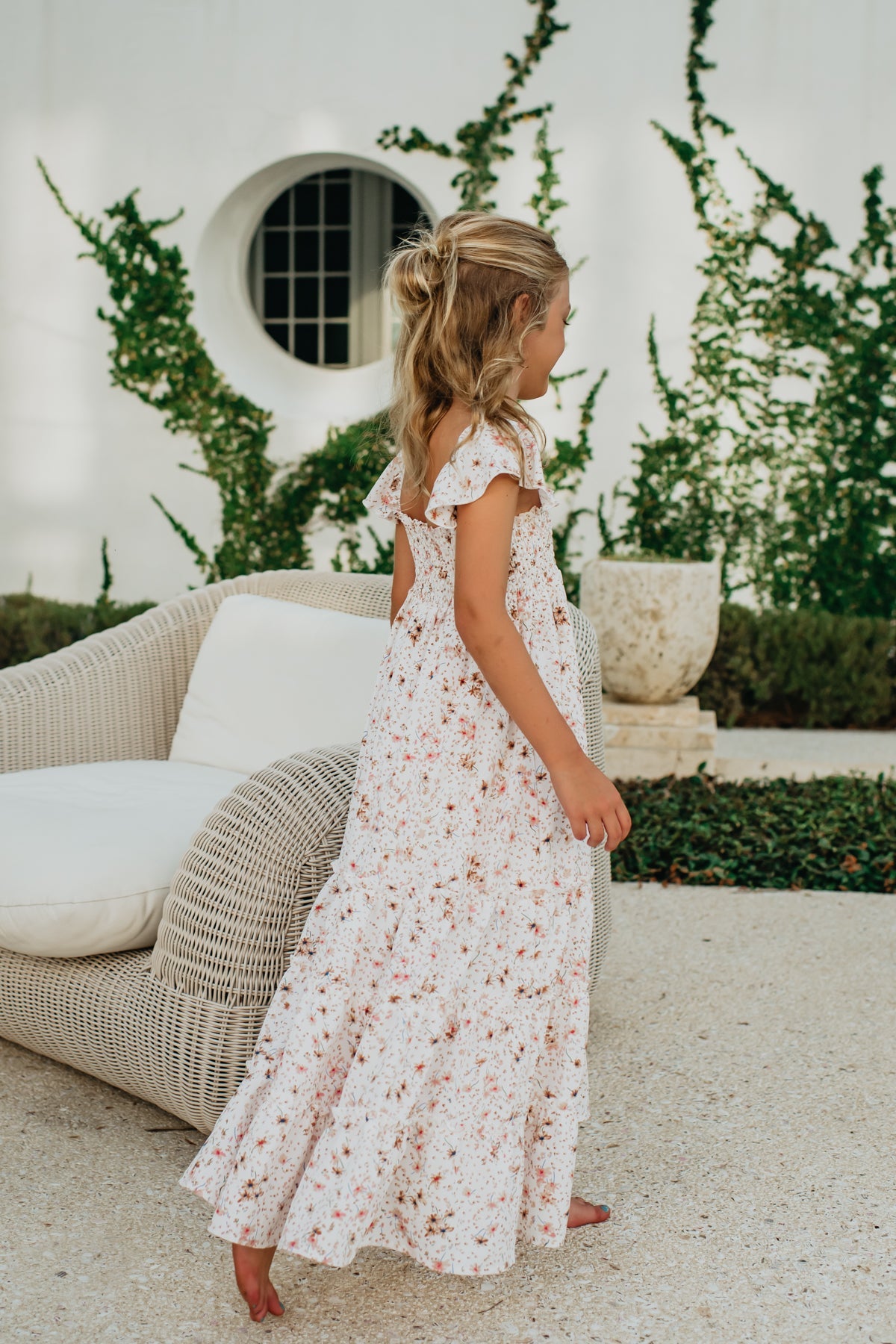 SS Girl's Dress Marabella Dress (wispy floral)