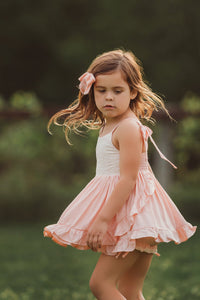 LB Girl's Sets Penny Tunic Set (soft pink) FINAL SALE