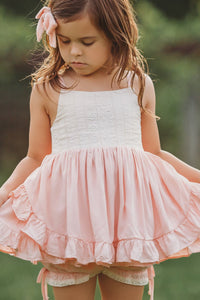 LB Girl's Sets Penny Tunic Set (soft pink) FINAL SALE