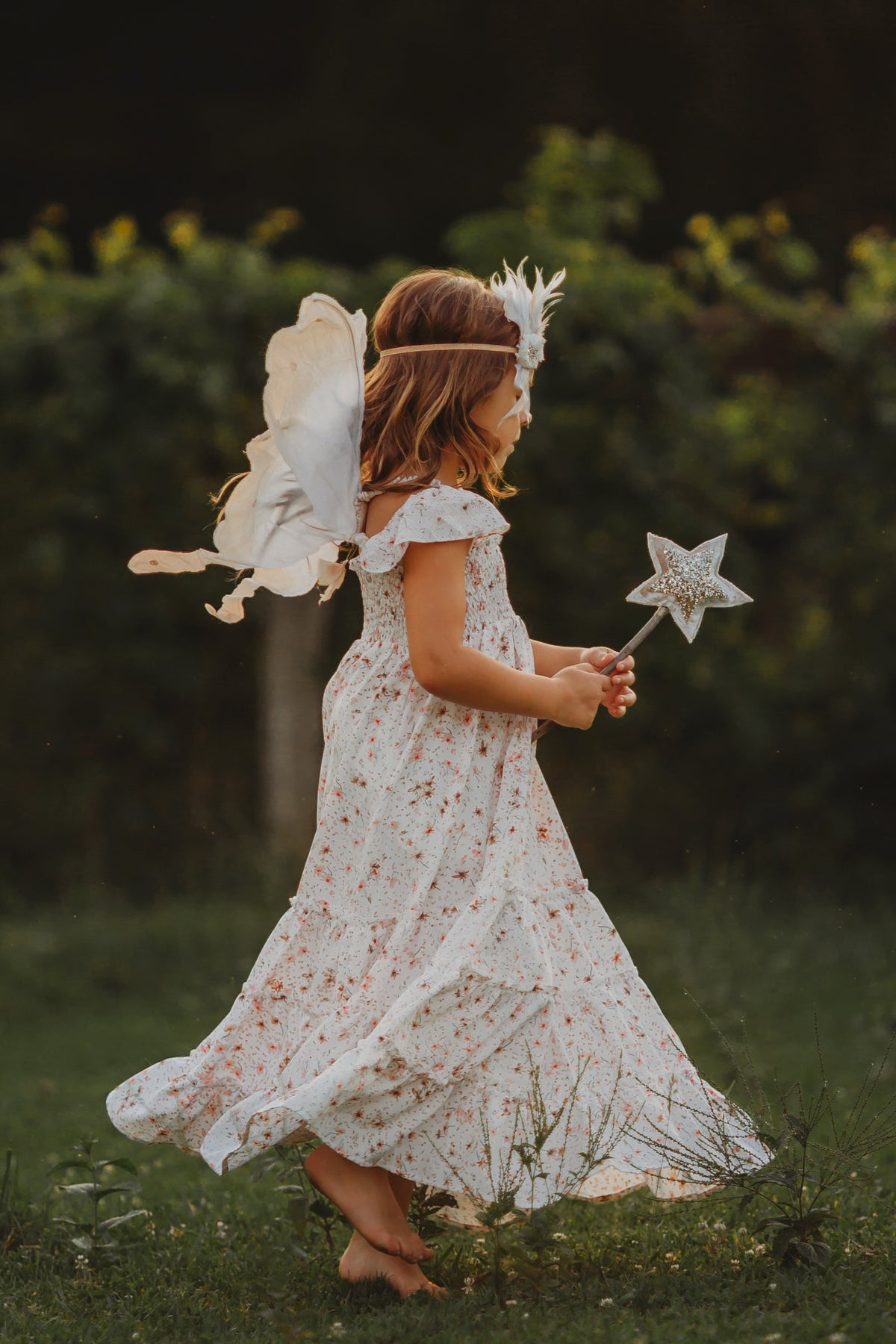 SS Girl's Dress Marabella Dress (wispy floral)