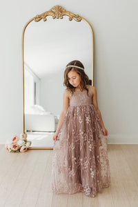 SS Girl's Dress Fiona Lace Dress (lavender pink)